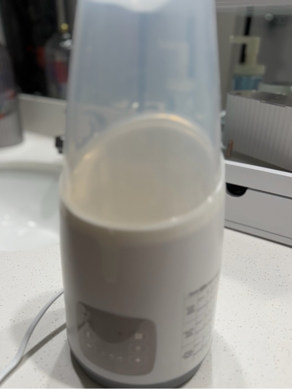 White Electric Baby Bottle Warmer